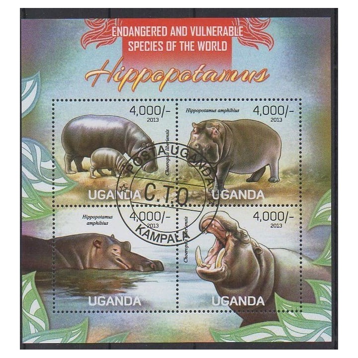 Acheter cette série de timbres d'Ouganda de l'année 2013 (No 2506/2509). - Oblitéré