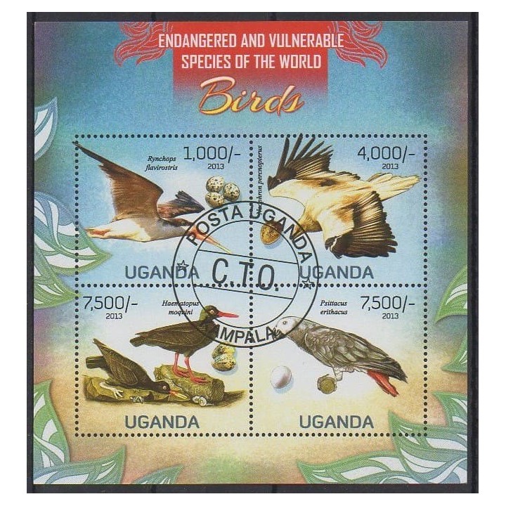 Acheter cette série de timbres d'Ouganda de l'année 2013 (No 2526/2529). - Oblitéré