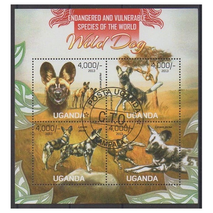 Acheter cette série de timbres d'Ouganda de l'année 2013 (No 2490/2493). - Oblitéré