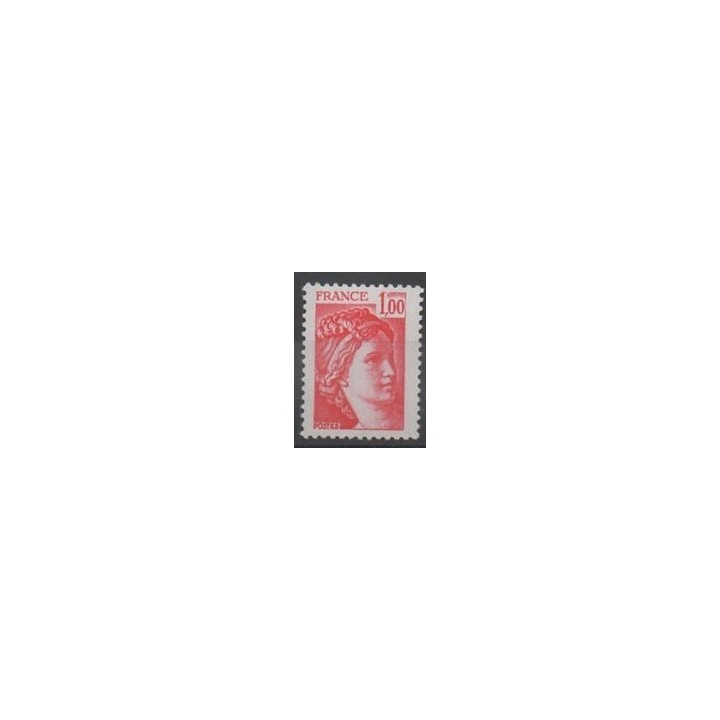 Stamps - France - Varieties - 1977 - Nb 1972c