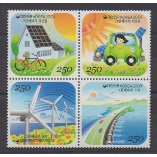 Acheter cette série de timbres de Corée du Sud de l'année 2009 (No 2512/2515).