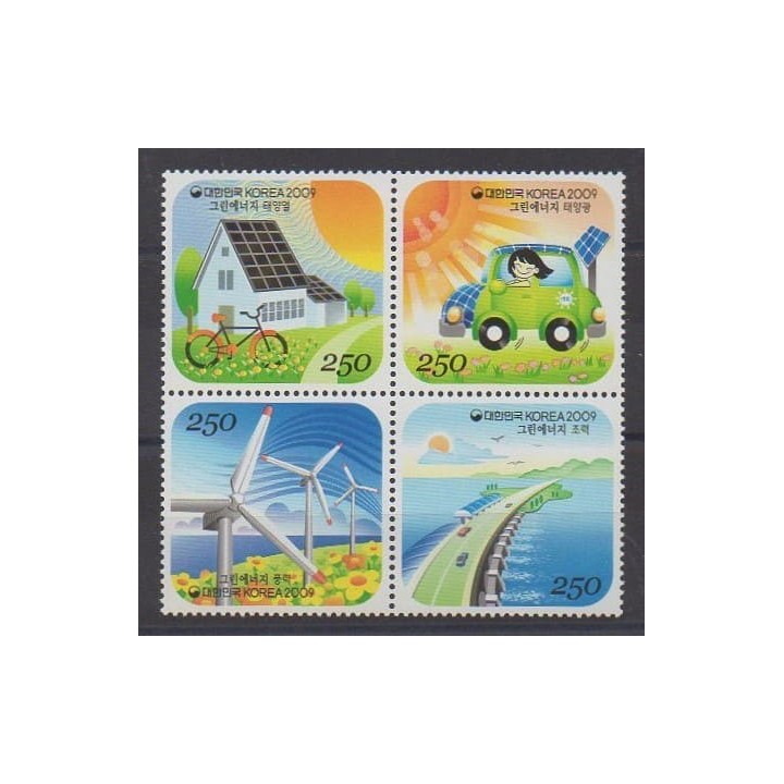 Acheter cette série de timbres de Corée du Sud de l'année 2009 (No 2512/2515).