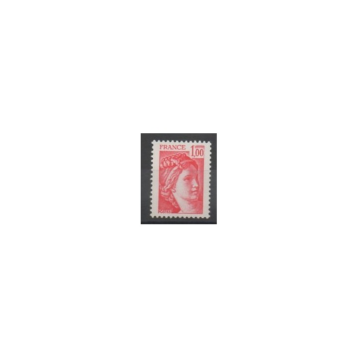 Stamps - France - Varieties - 1977 - Nb 1972a
