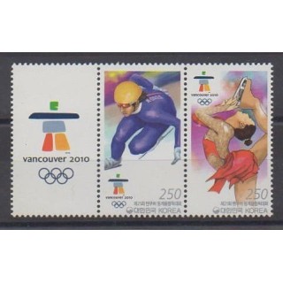 Buy this set of stamps of South Korea of the year 2010 (Nb 2534/2535).