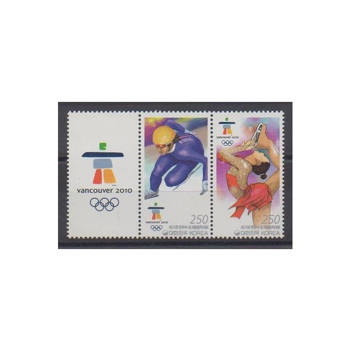 Acheter cette série de timbres de Corée du Sud de l'année 2010 (No 2534/2535).