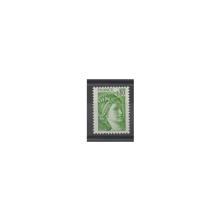 Stamps - France - Varieties - 1977 - Nb 1970c
