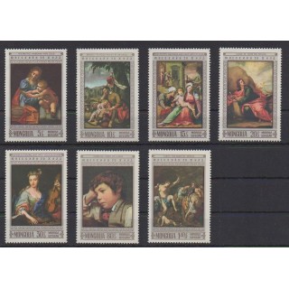 Buy this set of stamps of Mongolia of the year 1968 (Nb 462/468).