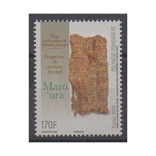 Acheter ce timbre de Polynésie de l'année 2024 (Maro ura).