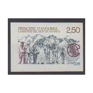 Acheter ce timbre d'Andorre français de l'année 1991 (No 407ND).