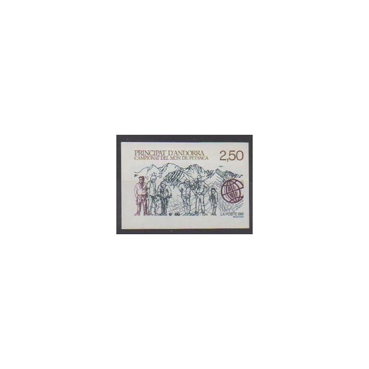 Acheter ce timbre d'Andorre français de l'année 1991 (No 407ND).