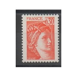 France - Varieties - 1977 - Nb 1968b