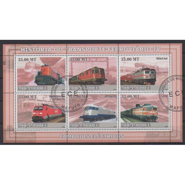 Acheter cette série de timbres du Mozambique de l'année 2009 (No 2608/2613). - Oblitéré