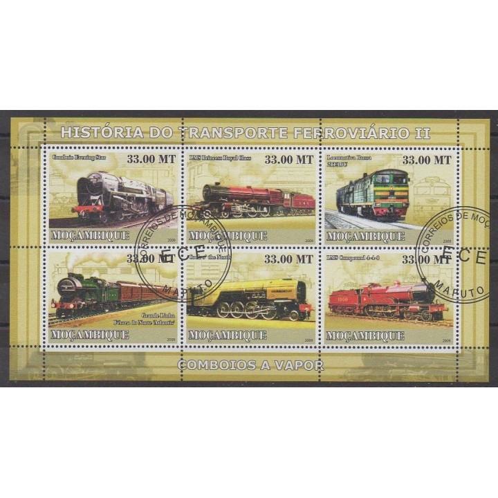 Acheter cette série de timbres du Mozambique de l'année 2009 (No 2596/2601). - Oblitéré