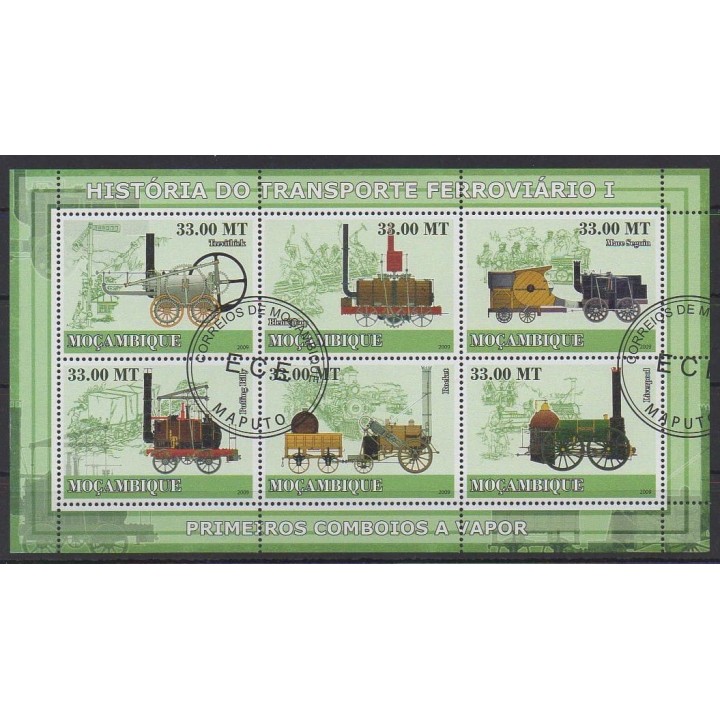 Buy this set of stamps of Mozambique of the year 2009 (Nb 2590/2595). - Used