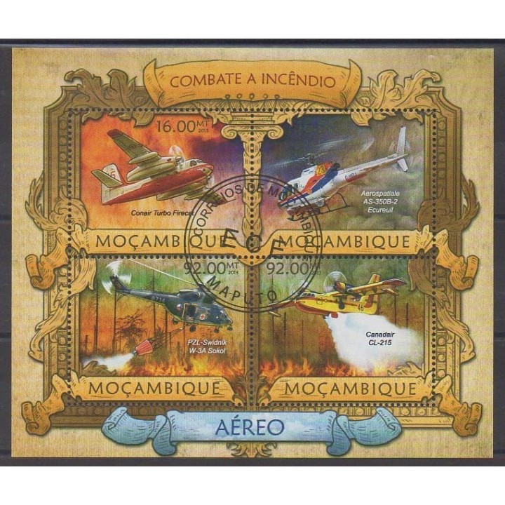 Buy this set of stamps of Mozambique of the year 2013 (Nb 5319/5322). - Used