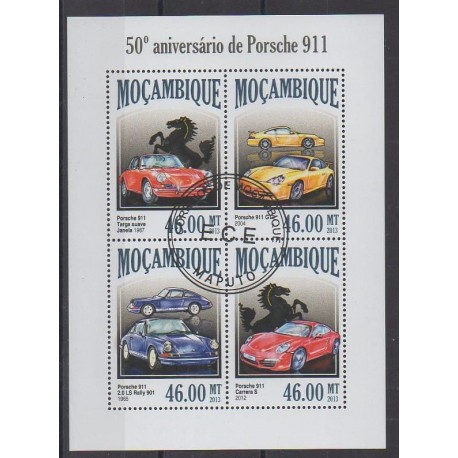 Mozambique - 2013 - Nb 5837/5840 - Cars - Used