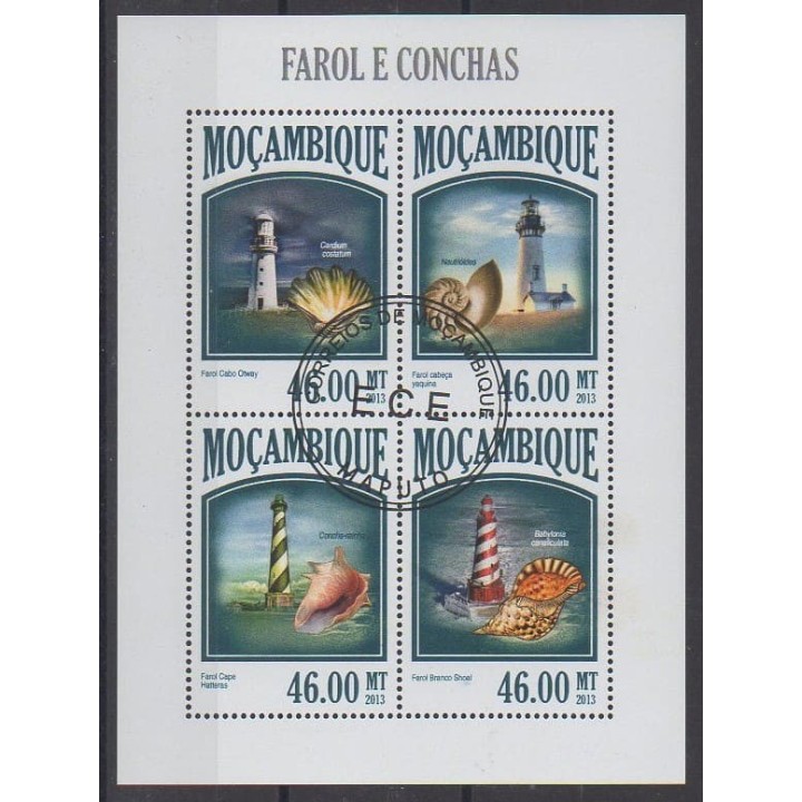 Buy this set of stamps of Mozambique of the year 2013 (Nb 5733/5736). - Used