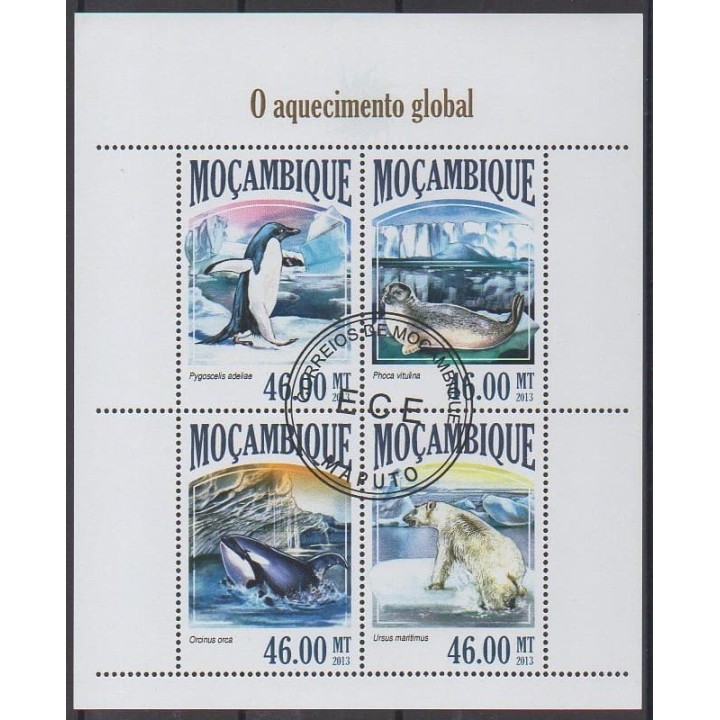 Buy this set of stamps of Mozambique of the year 2013 (Nb 5813/5816). - Used