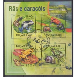 Acheter cette série de timbres du Mozambique de l'année 2013 (No 5565/5568). - Oblitéré