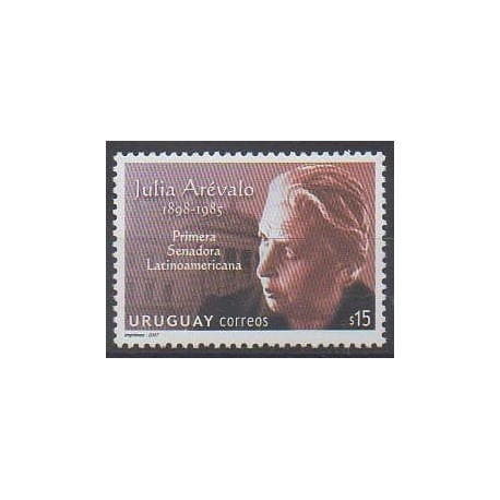 Uruguay - 2007 - No 2312 - Célébrités