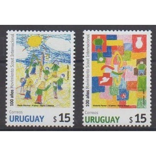 Acheter cette série de timbres d'Uruguay de l'année 2007 (No 2325/2326).
