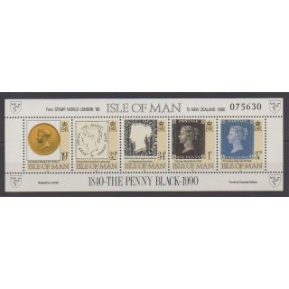 Buy this souvenir sheet  of Isle of Man of the year 1990 (Nb BF15).