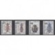 France - Postage due - 1983 - Nb T109/T112 - Insects