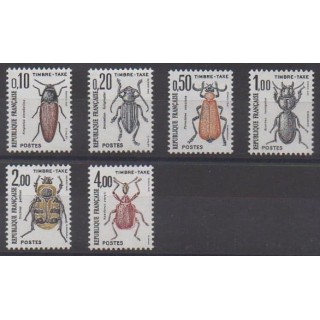 Buy this set of stamps of France of the year 1982 (Nb T103/T108).