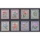 France - Postage due - 1964 - Nb T95/T102 - Flowers