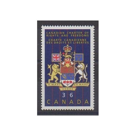 Canada - 1987 - Nb 996 - Human Rights