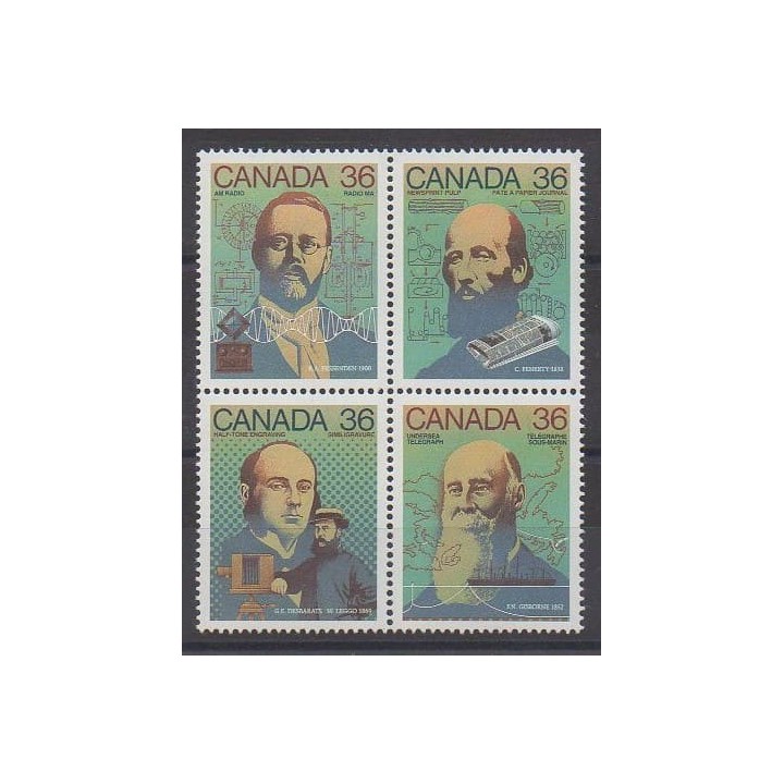 Acheter cette série de timbres du Canada de l'année 1987 (No 1009/1012).