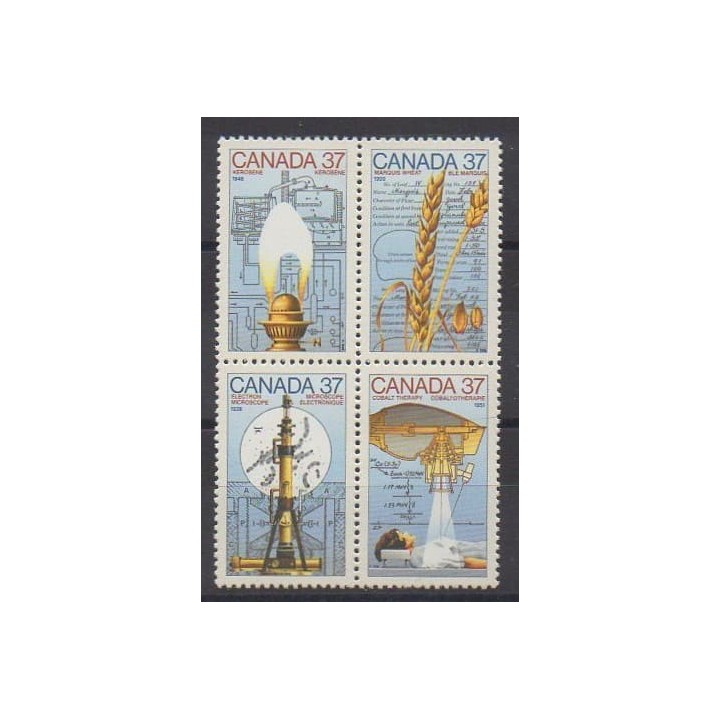 Acheter cette série de timbres du Canada de l'année 1988 (No 1048/1051).