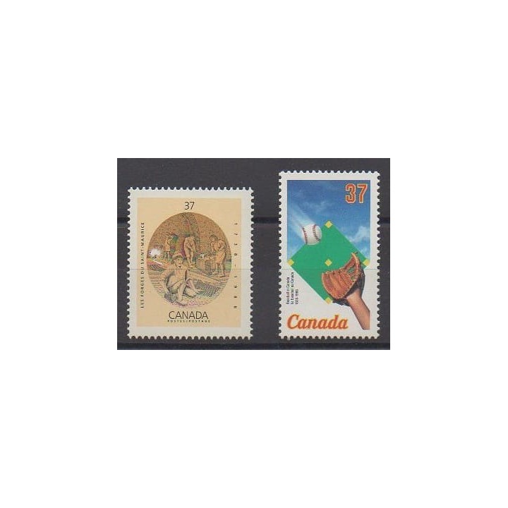 Acheter cette série de timbres du Canada de l'année 1988 (No 1062/1063).