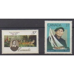 Canada - 1988 - Nb 1076/1077 - Celebrities