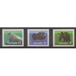 Canada - 1989 - Nb 1080/1082 - Mamals