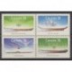 Canada - 1989 - Nb 1086/1089 - Boats