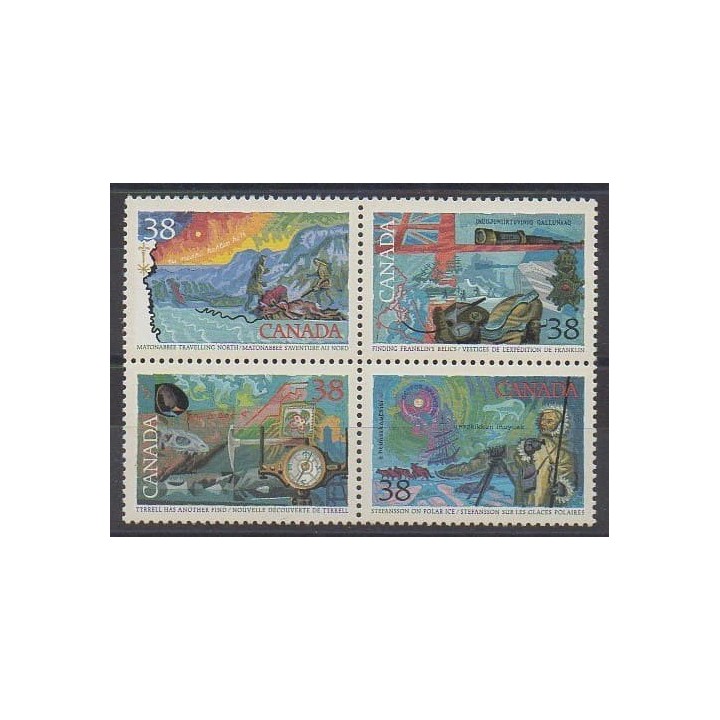 Buy this set of stamps of Canada of the year 1989 (Nb 1090/1093).