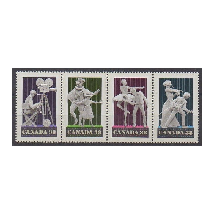 Acheter cette série de timbres du Canada de l'année 1989 (No 1111/1114).