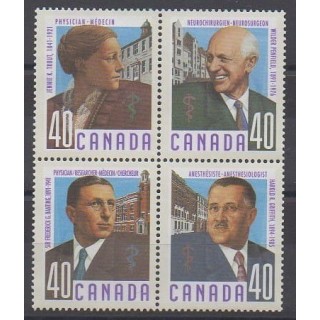 Buy this set of stamps of Canada of the year 1991 (Nb 1176/1179).