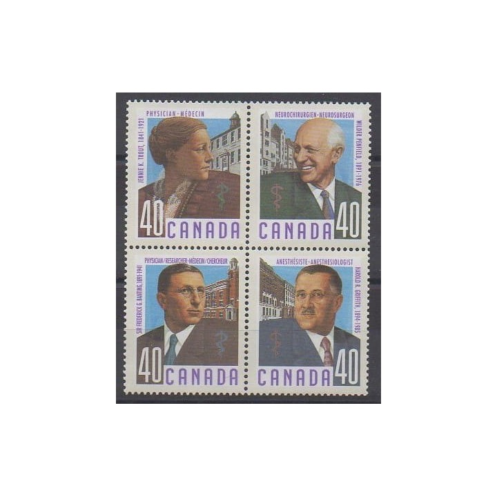 Acheter cette série de timbres du Canada de l'année 1991 (No 1176/1179).