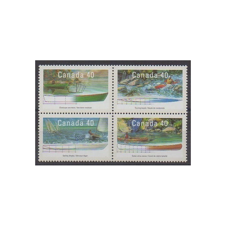 Acheter cette série de timbres du Canada de l'année 1991 (No 1191/1194).