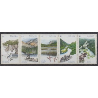 Acheter cette série de timbres du Canada de l'année 1991 (No 1199/1203).