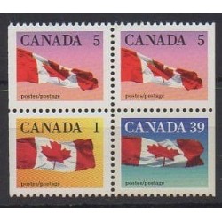 Canada - 1990 - Nb 1128/1130 - Flags