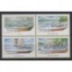 Canada - 1990 - Nb 1135/1138 - Boats