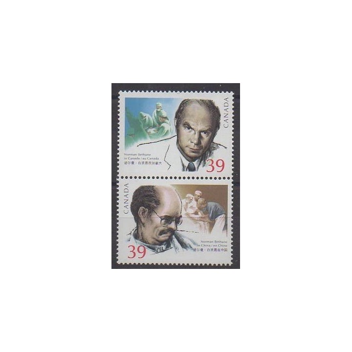Buy this set of stamps of Canada of the year 1990 (Nb 1133/1134).