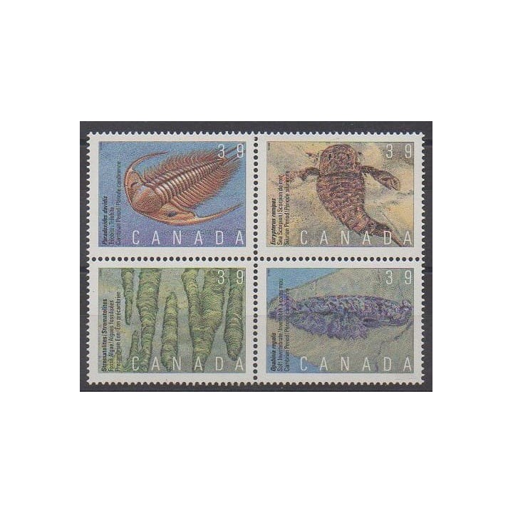 Acheter cette série de timbres du Canada de l'année 1990 (No 1149/1152).