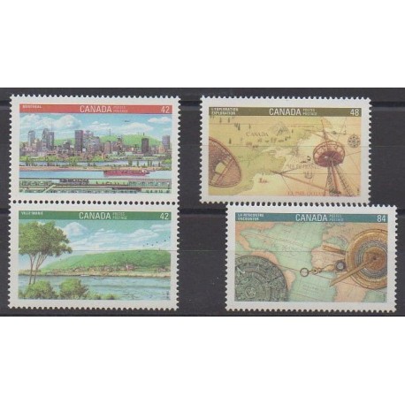 Canada - 1992 - Nb 1234/1237 - Philately