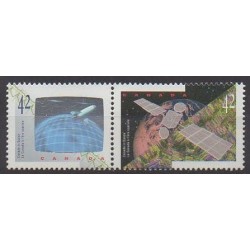 Canada - 1992 - No 1278/1279 - Espace