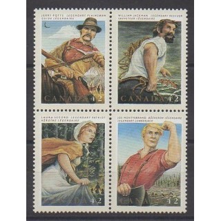 Acheter cette série de timbres du Canada de l'année 1992 (No 1269/1272).