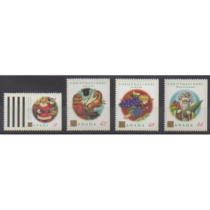Buy this set of stamps of Canada of the year 1992 (Nb 1289/1292).
